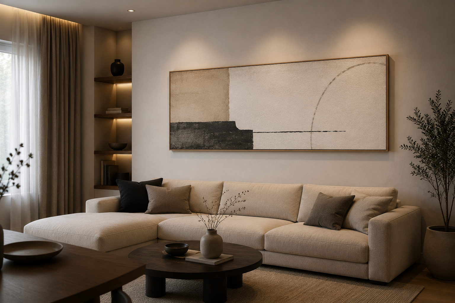 Horizontal Canvas Wall Art Print – Large Landscape Format